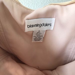 Bloomingdales strapless dress